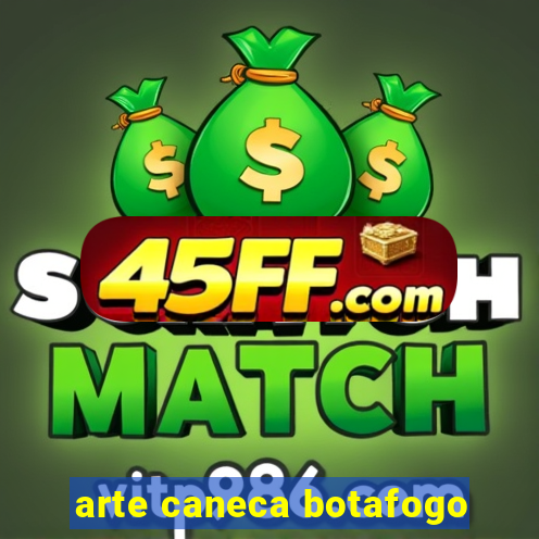arte caneca botafogo